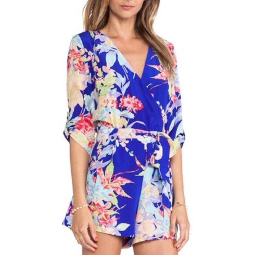* Yumi Kim Silk Floral Romper *